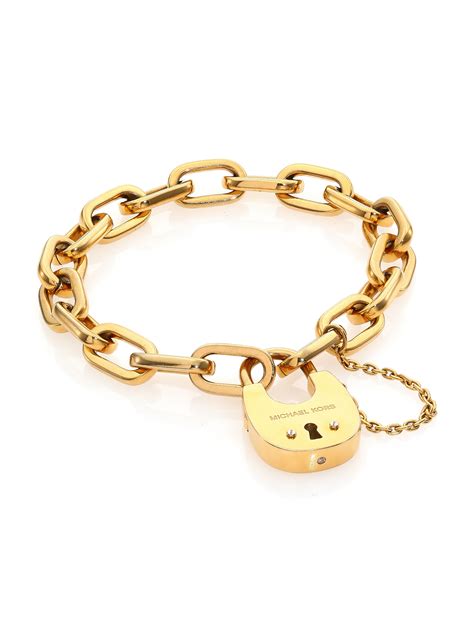 michael kors locket bracelet